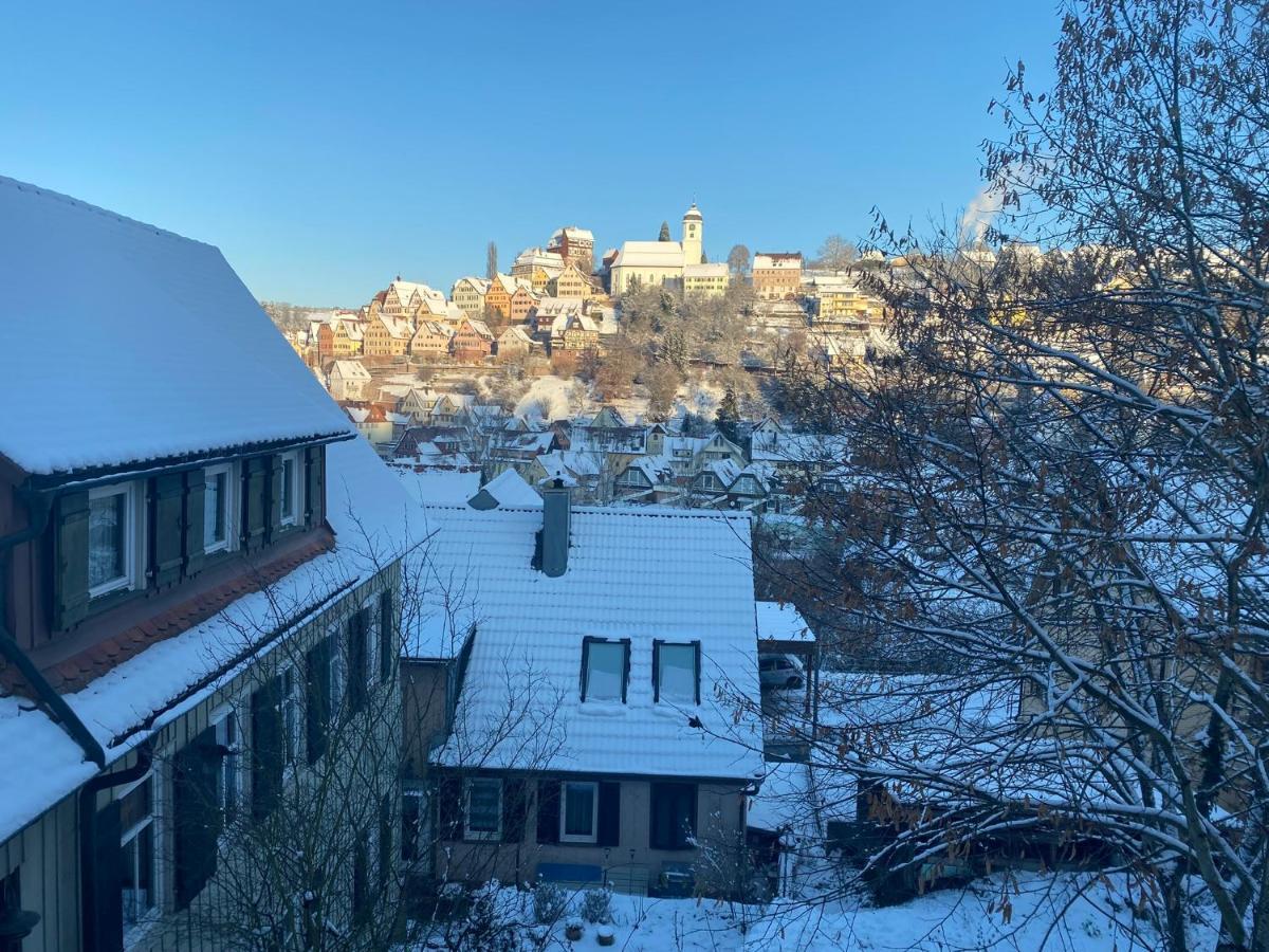 Retro Ferienwohnung Mit Schlossblick Im Nordschwarzwald Altensteig Exterior photo