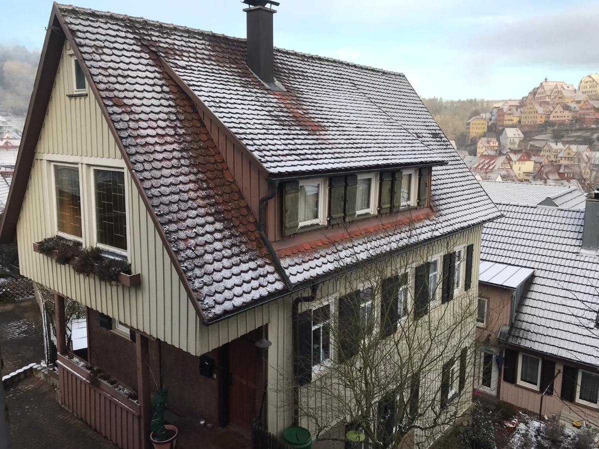Retro Ferienwohnung Mit Schlossblick Im Nordschwarzwald Altensteig Exterior photo